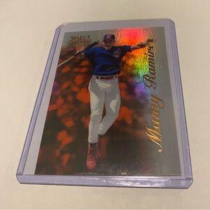 Manny Ramirez 1996 Rare Insert! Refractor Select Certified Edition #51 vintage